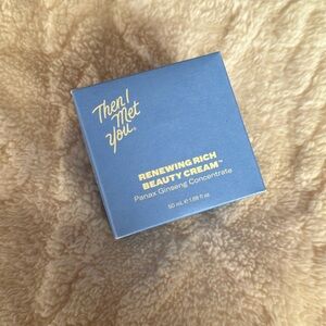 New Then I Met You Renewing Rich Beauty Cream Face Moisturizer Ginseng Squalane